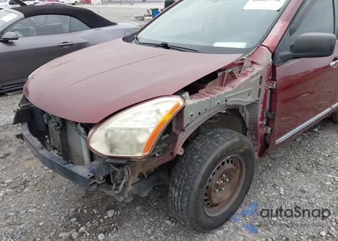 2013 Nissan Rogue S from USA, damaged, VIN JN8AS5MT7DW006451